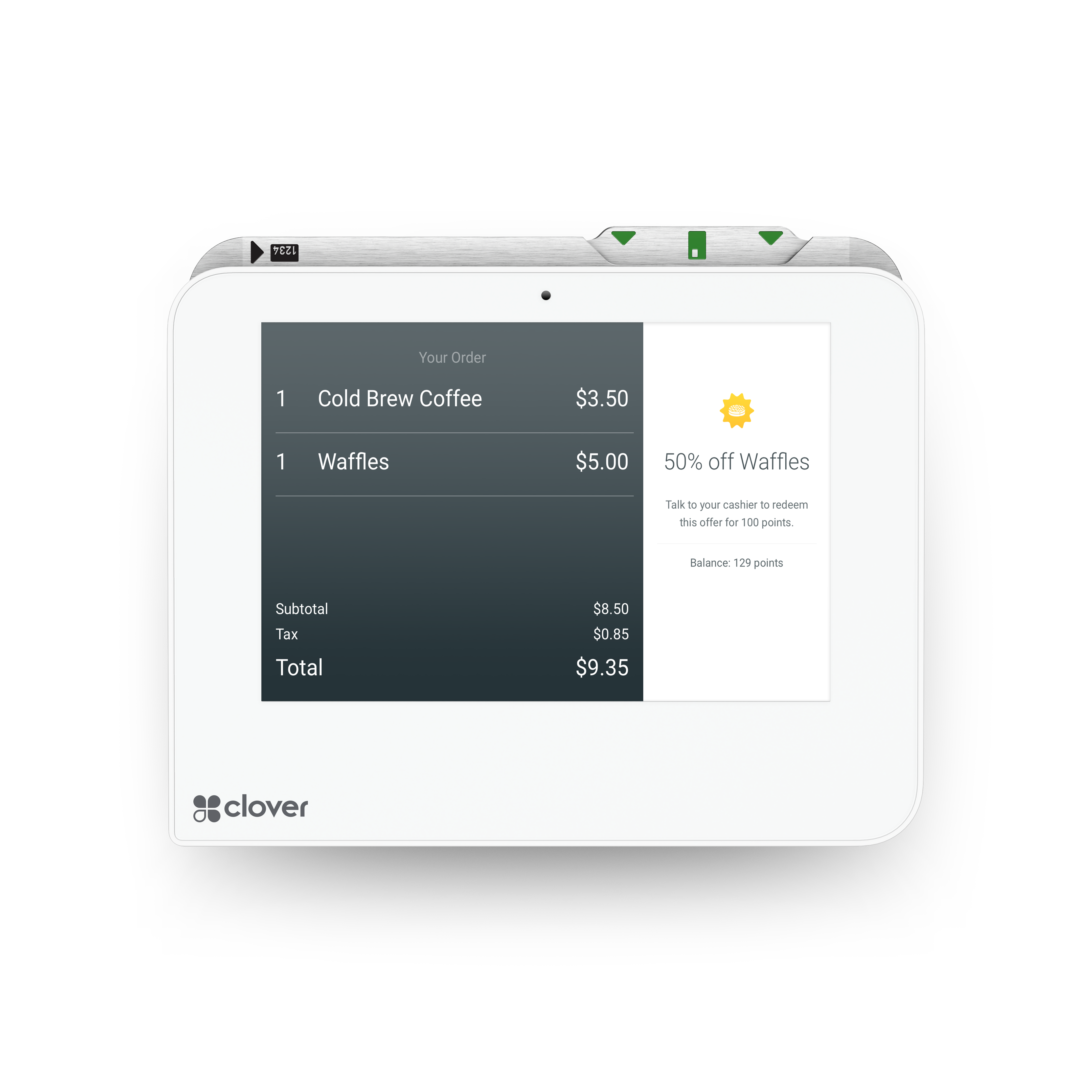 Order summary perk available