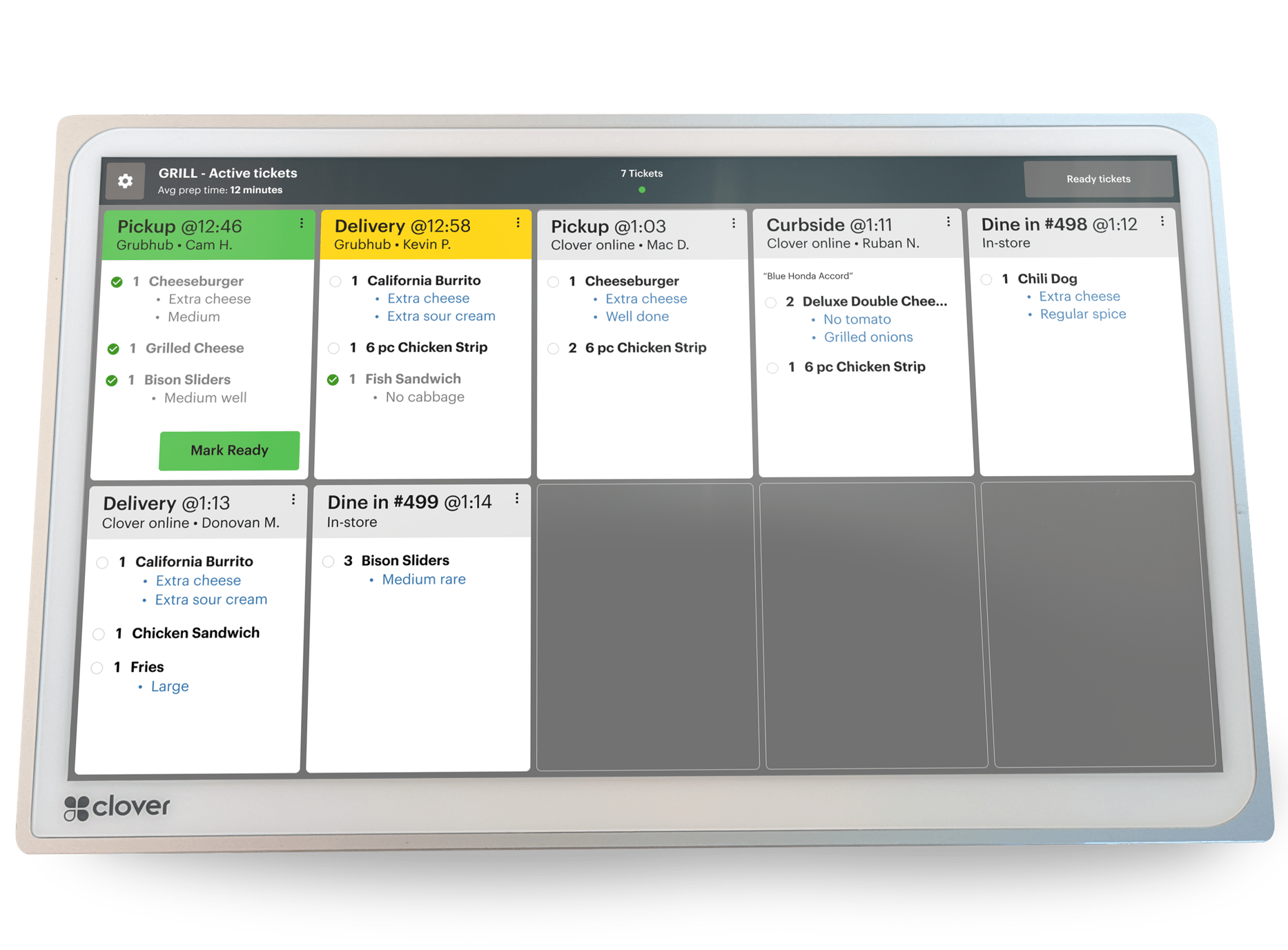 KDS kitchen mode hero
